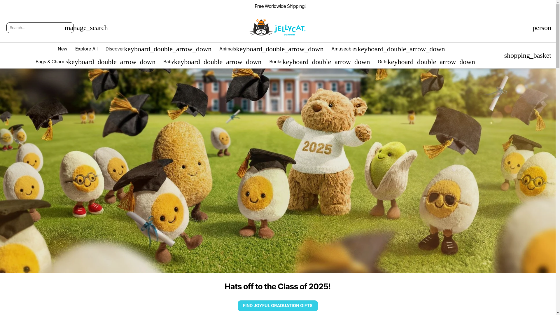 website screenshot of https://jellyecat.com/
