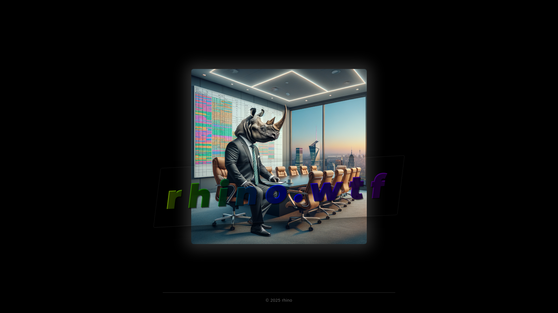 website screenshot of https://rhino-wtf.pages.dev/