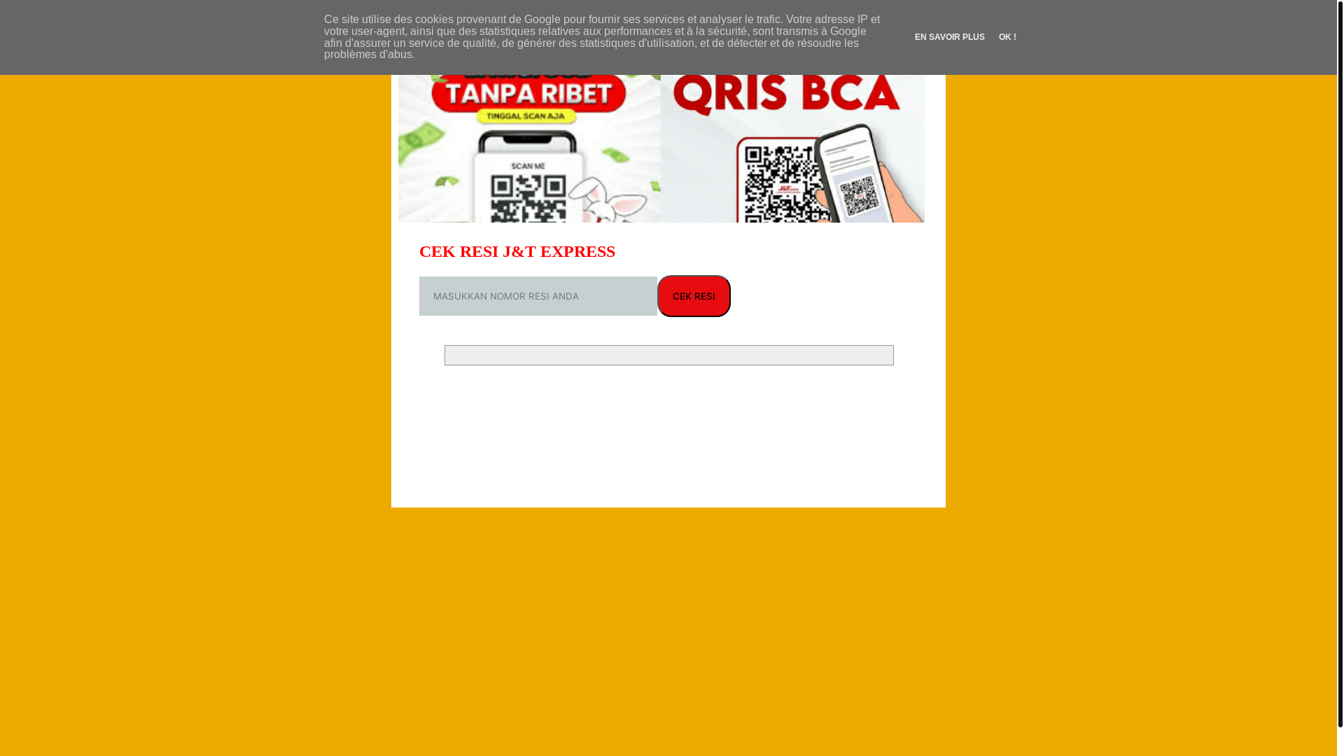 website screenshot of https://jntexpedisipengiriman.my.id/