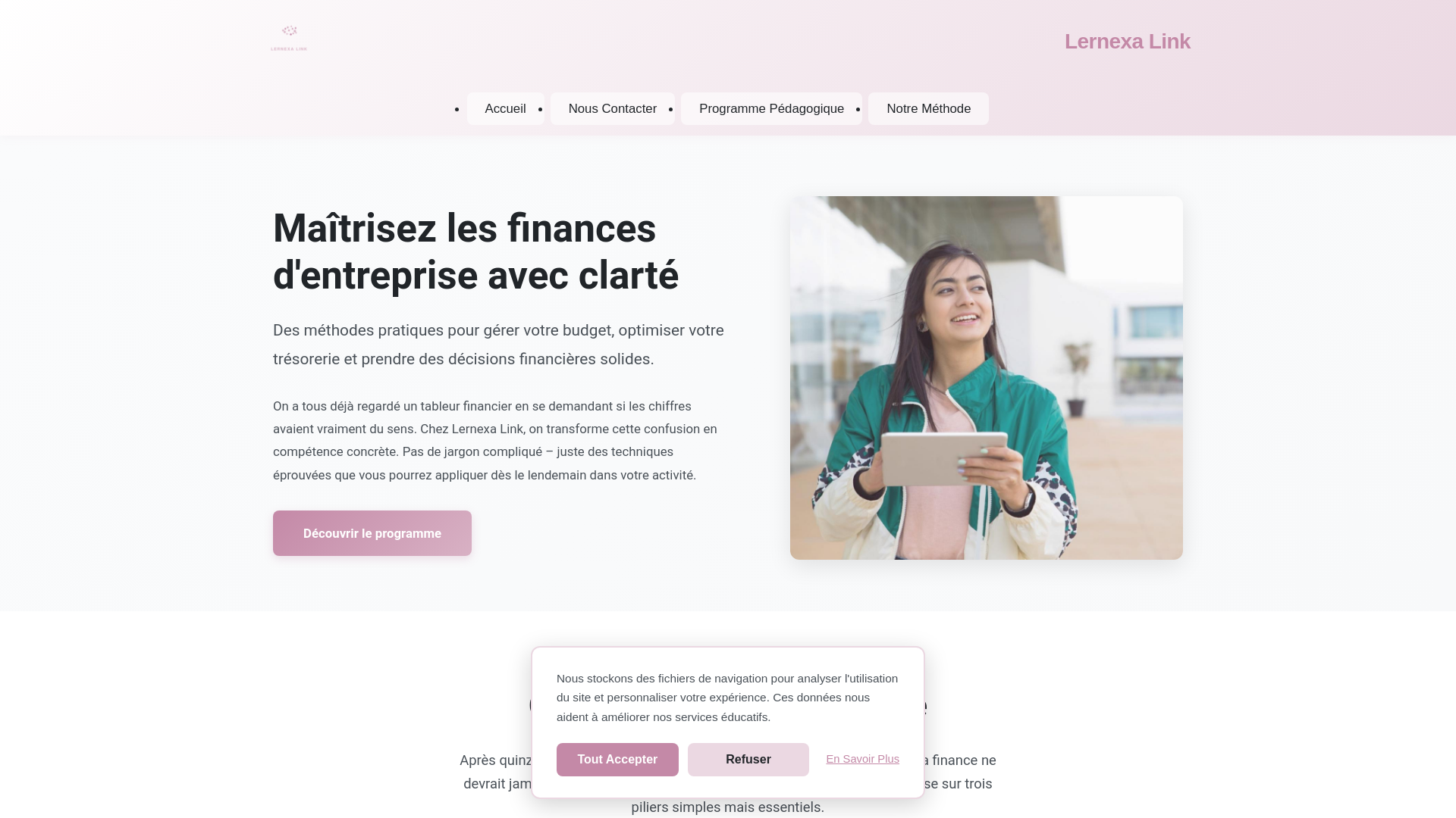 website screenshot of https://optimized-growth-framework.pro/