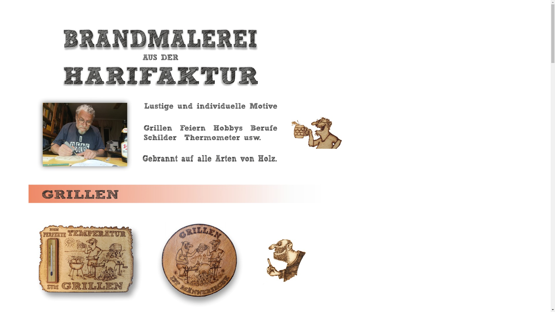 website screenshot of https://harifaktur.at/