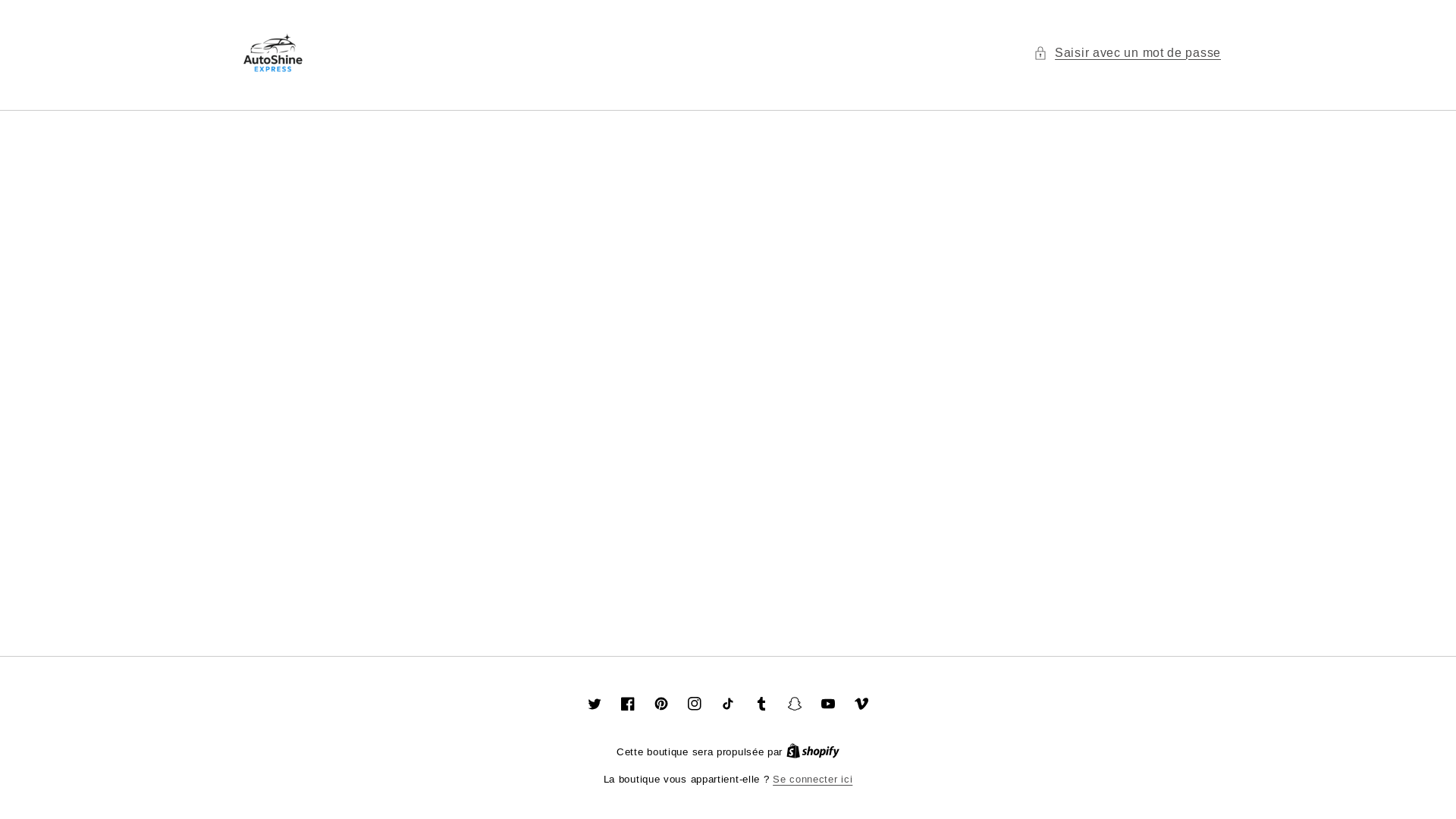 website screenshot of https://autoshineexpres.com/