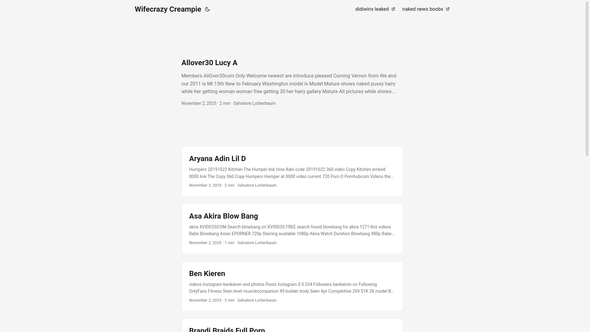 website screenshot of https://wifecrazy-creampie.pages.dev/