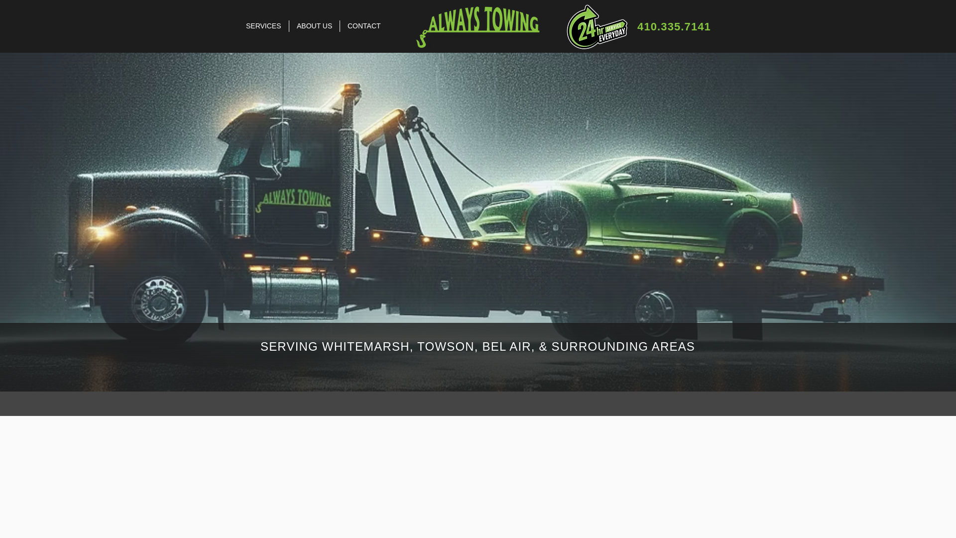 website screenshot of https://alwaystowingwhitemarsh.net/