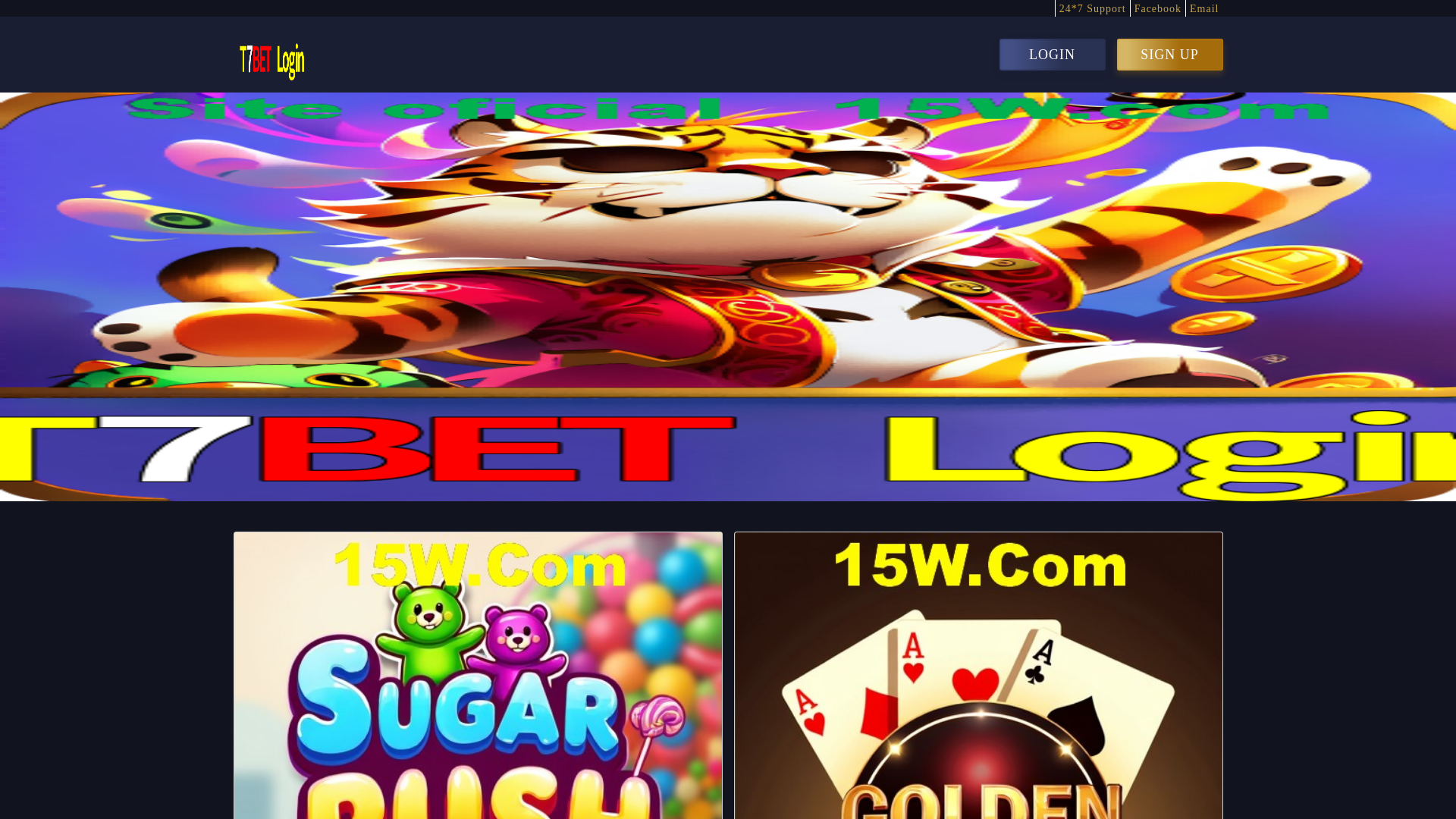 website screenshot of https://t7betlogin2a.com/