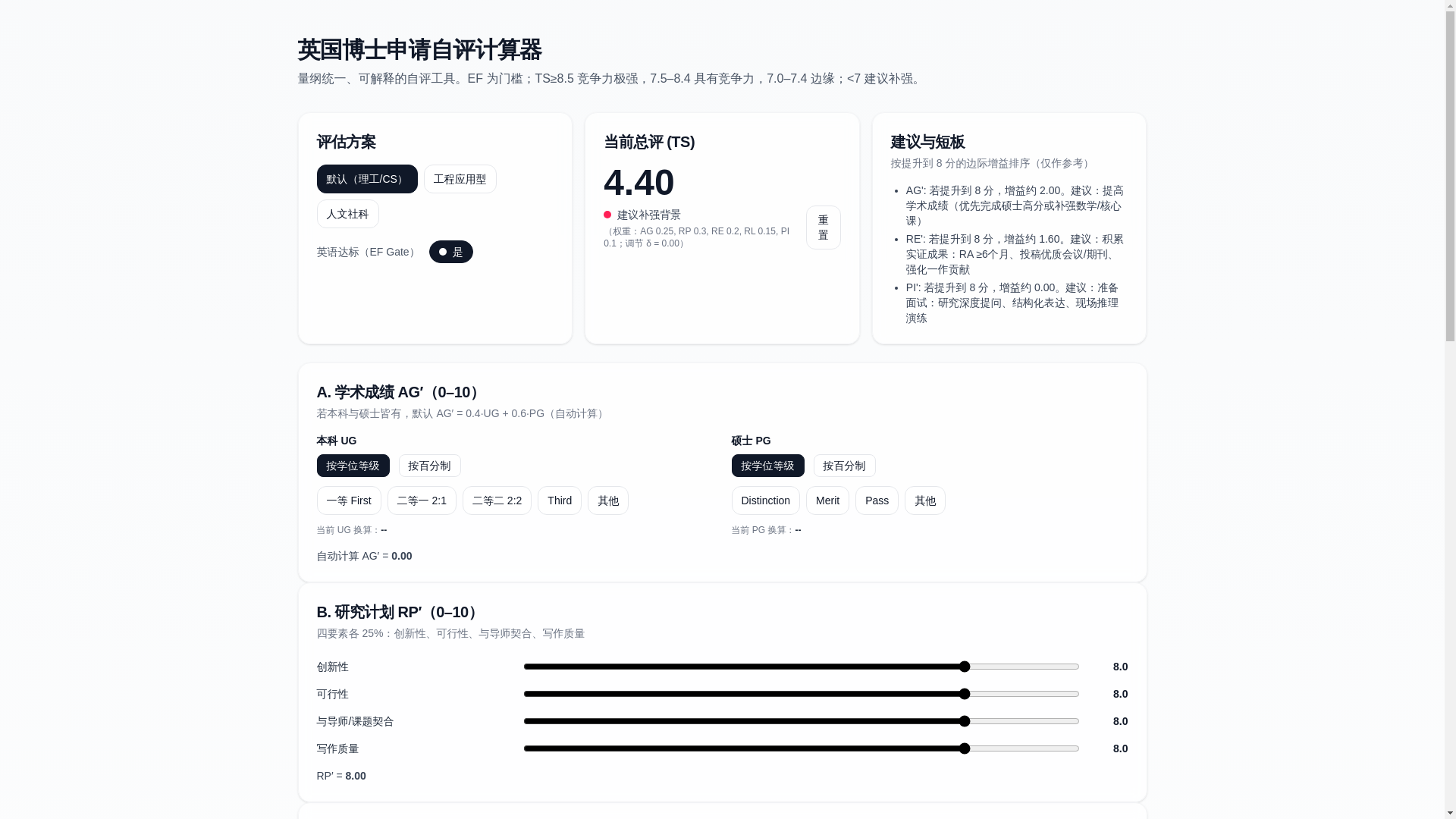 website screenshot of https://doctoral-application-readiness-calc.top/