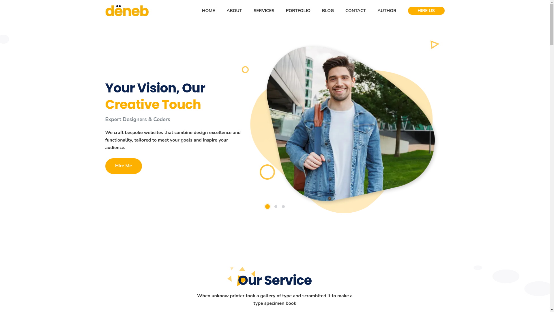 website screenshot of https://deneb-reactjs.pages.dev/