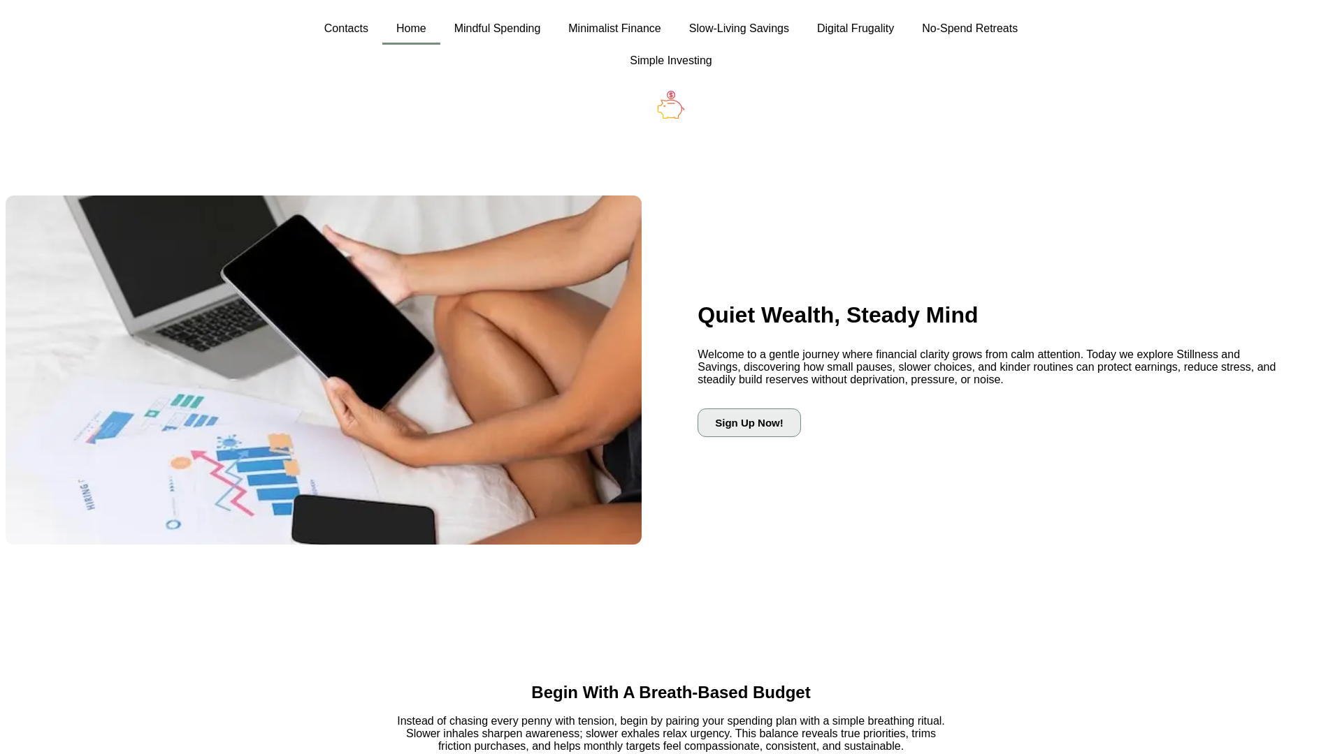 website screenshot of https://tavosanozento.life/