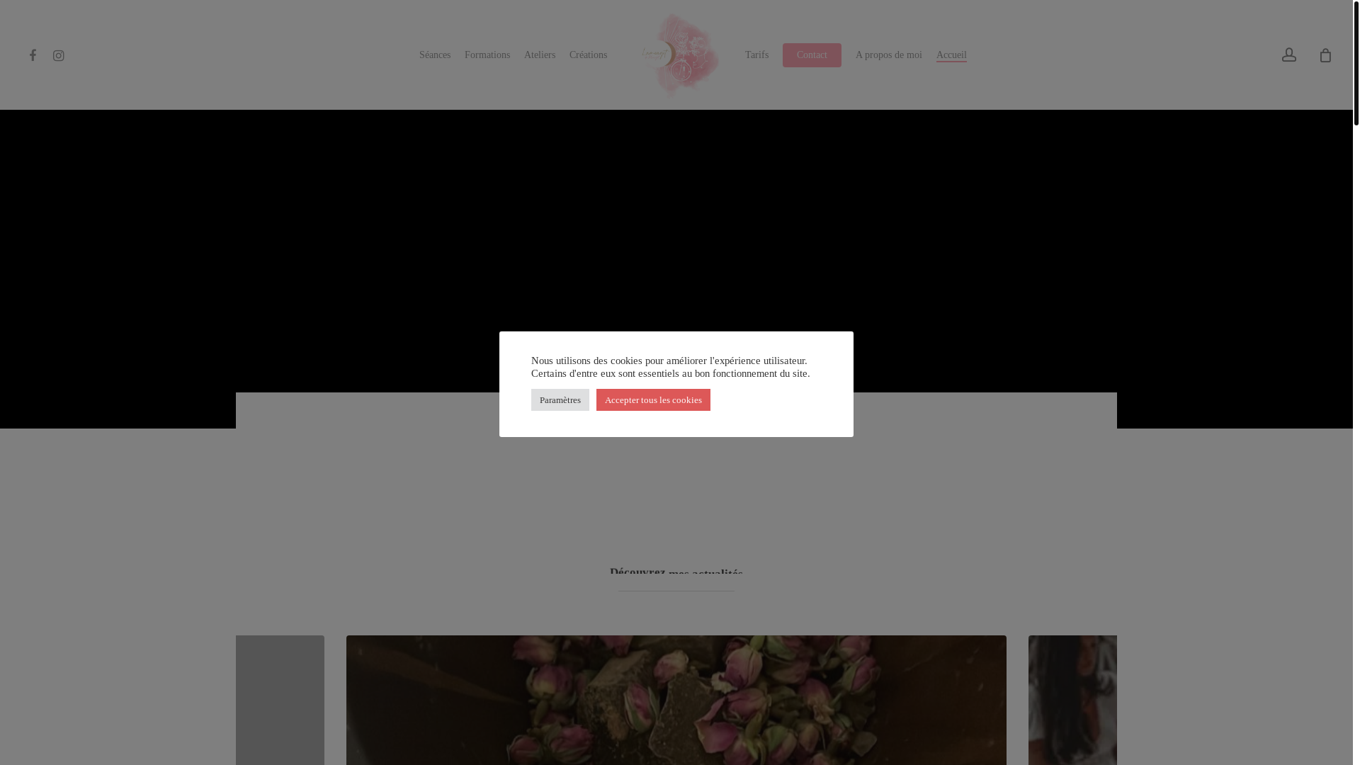 website screenshot of https://essencealchimieducoeur.fr/