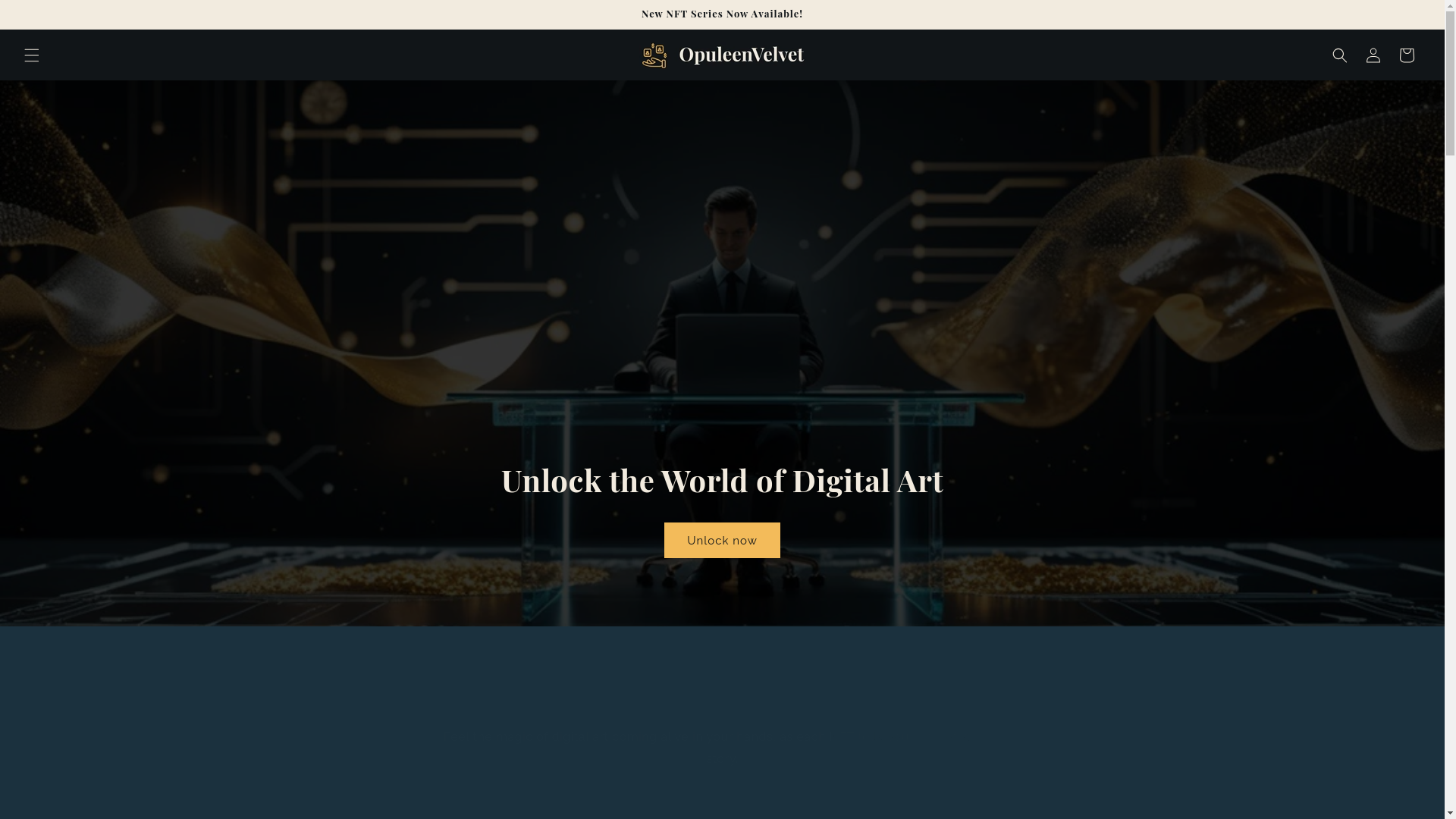 website screenshot of https://opuleenvelvet.com/