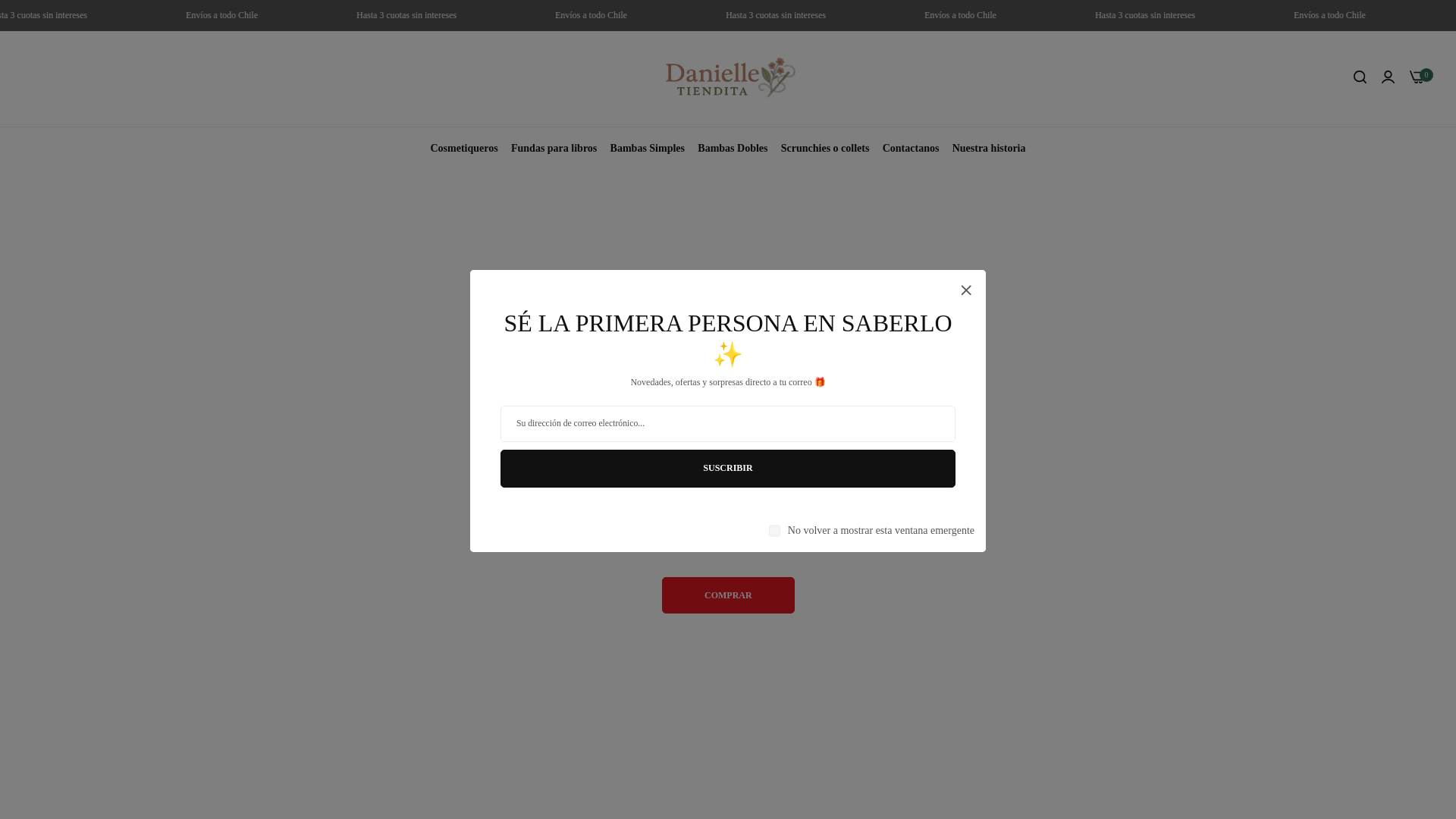 website screenshot of https://caluna.cl/