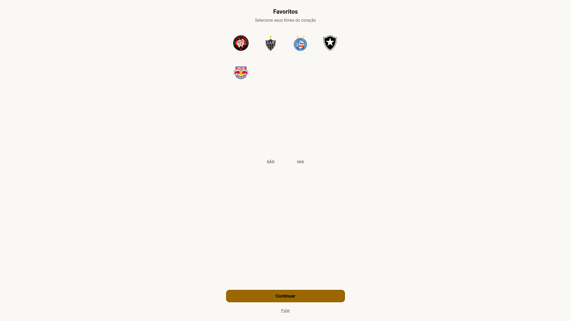 website screenshot of https://footyguide.app/