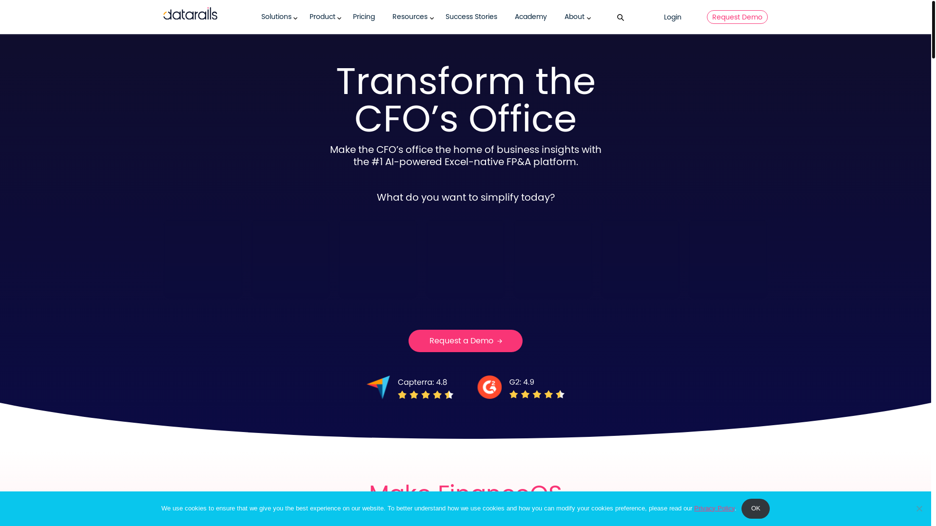 website screenshot of https://datarailsauto.site/