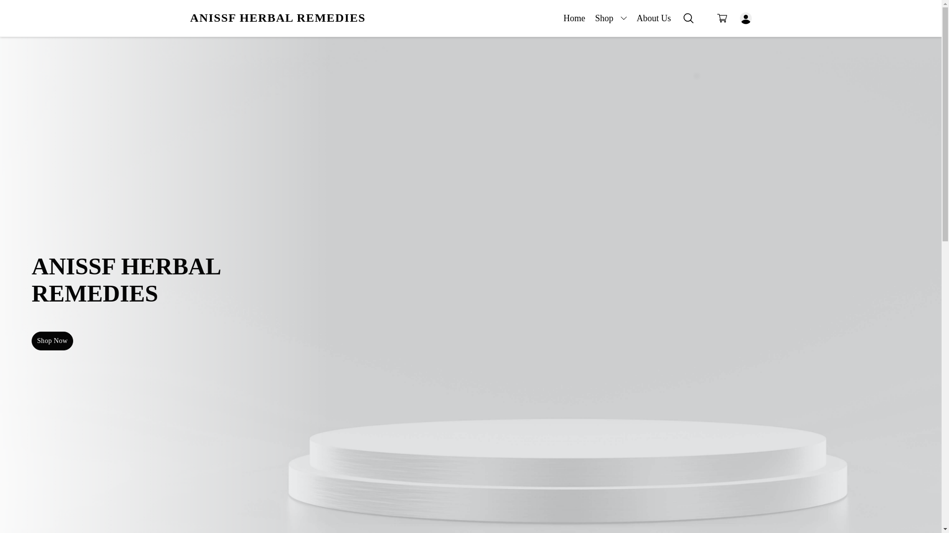 website screenshot of https://anissfherbalremedies.co.in/