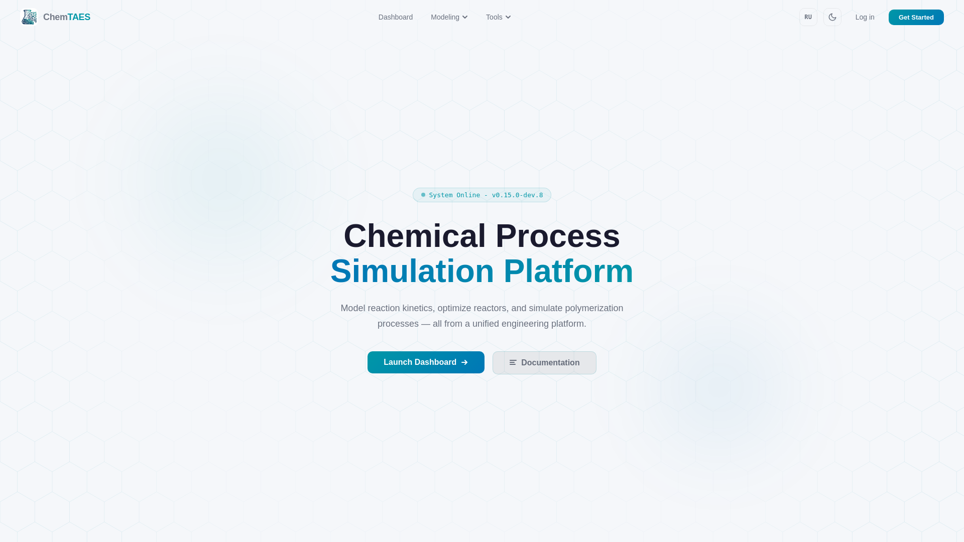 website screenshot of https://chemtaes.ru/