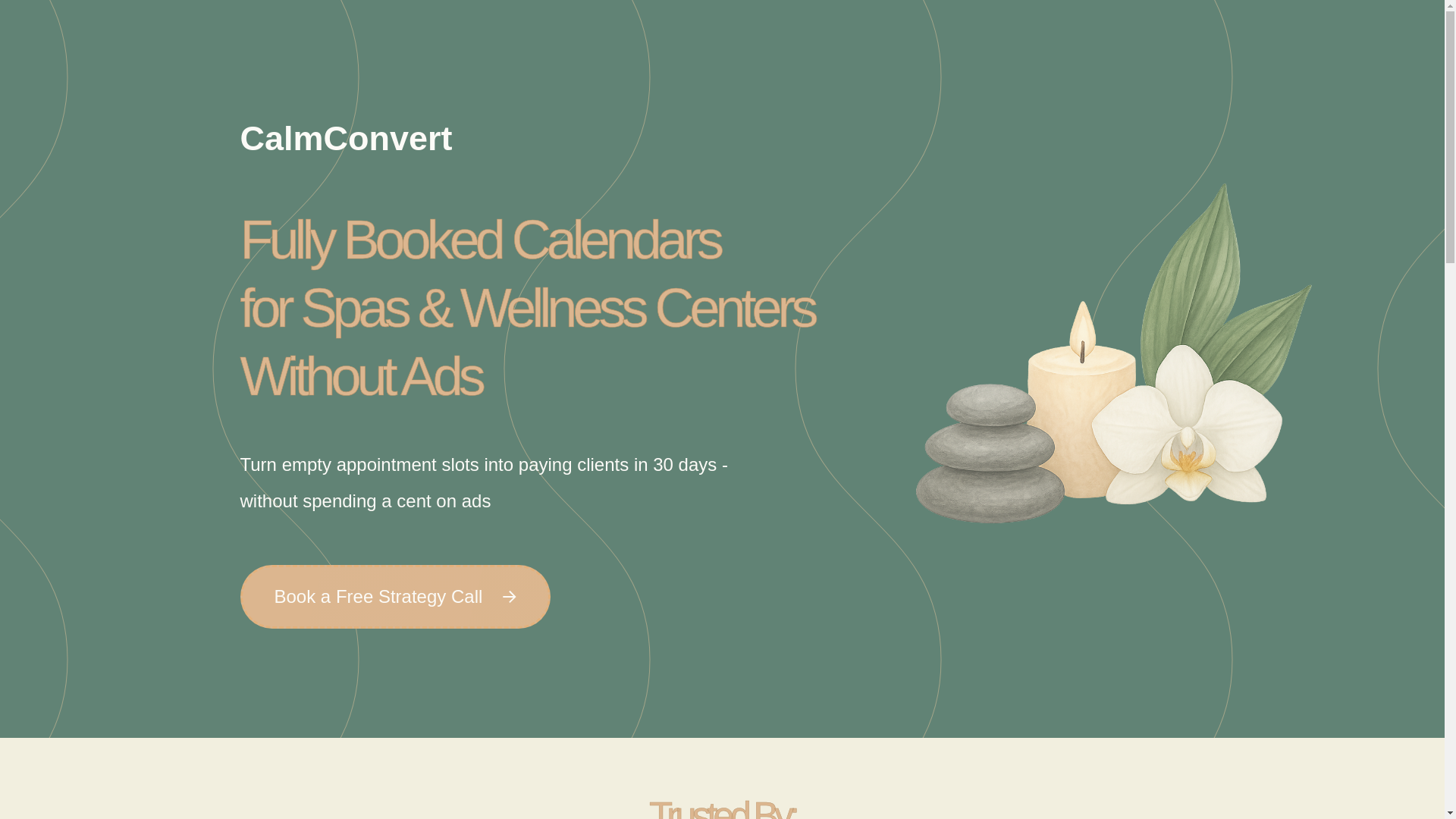 website screenshot of https://calm-convert.com/