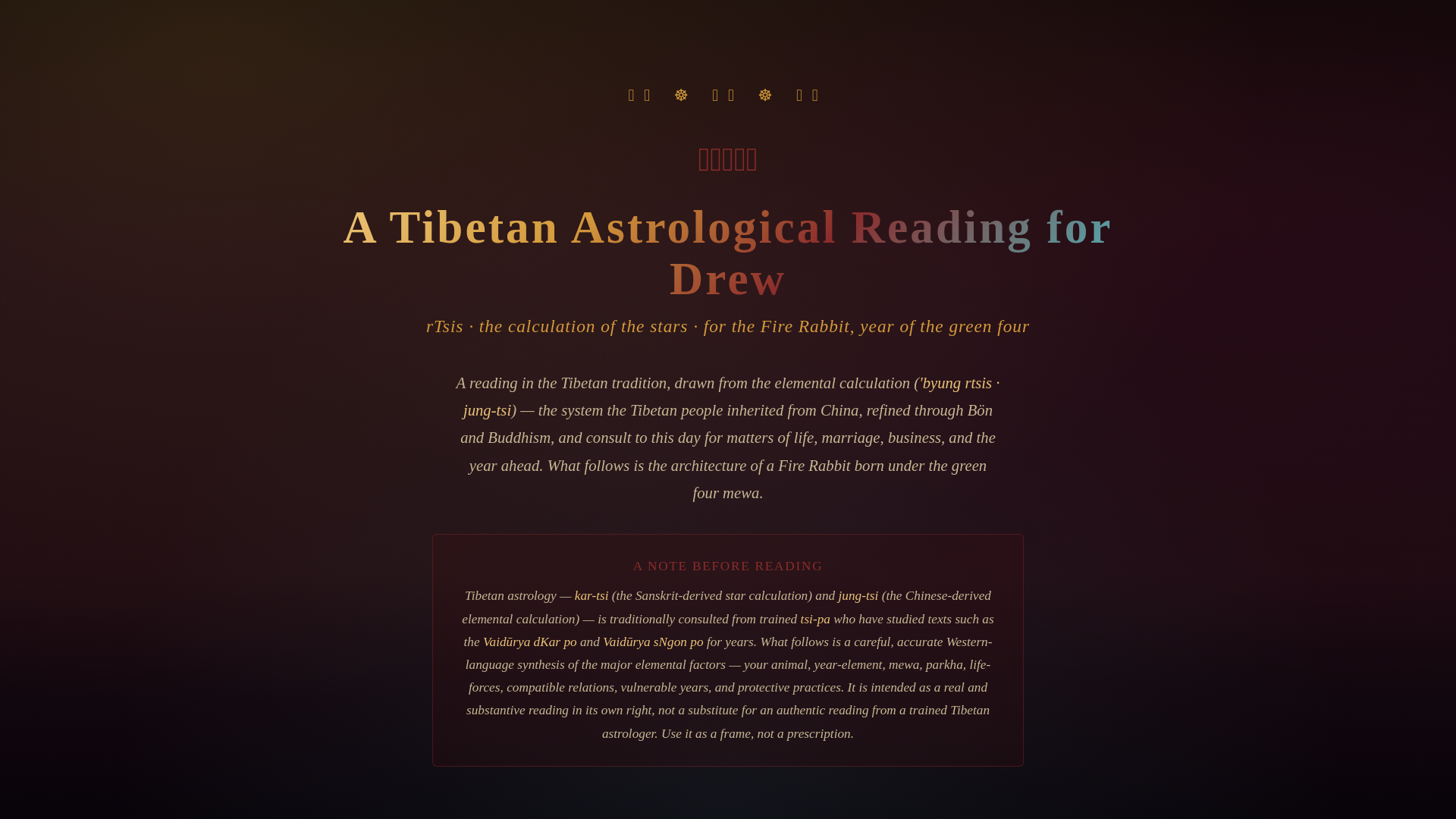 website screenshot of https://drewtibetanchart.pages.dev/