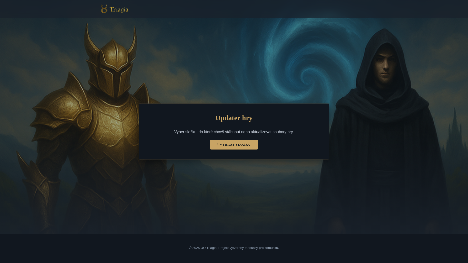 website screenshot of https://uotriagia-updater-cs.pages.dev/