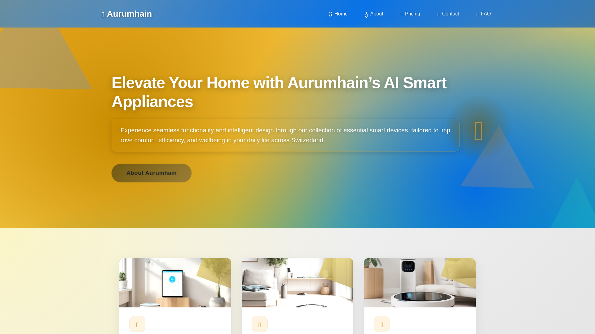 website screenshot of https://aurumvale.top/