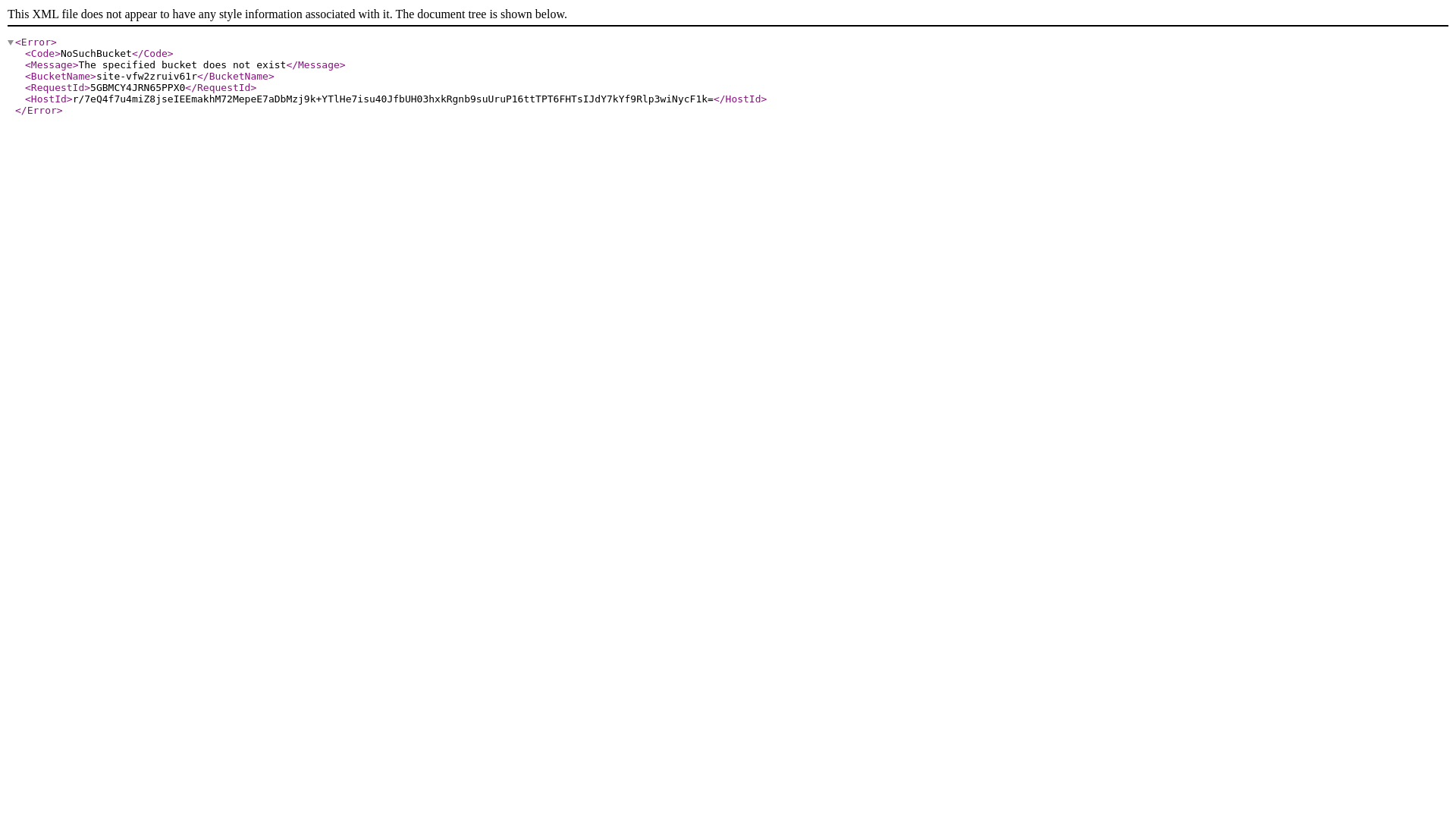 website screenshot of https://site-vfw2zruiv61r.s3.us-east-1.amazonaws.com