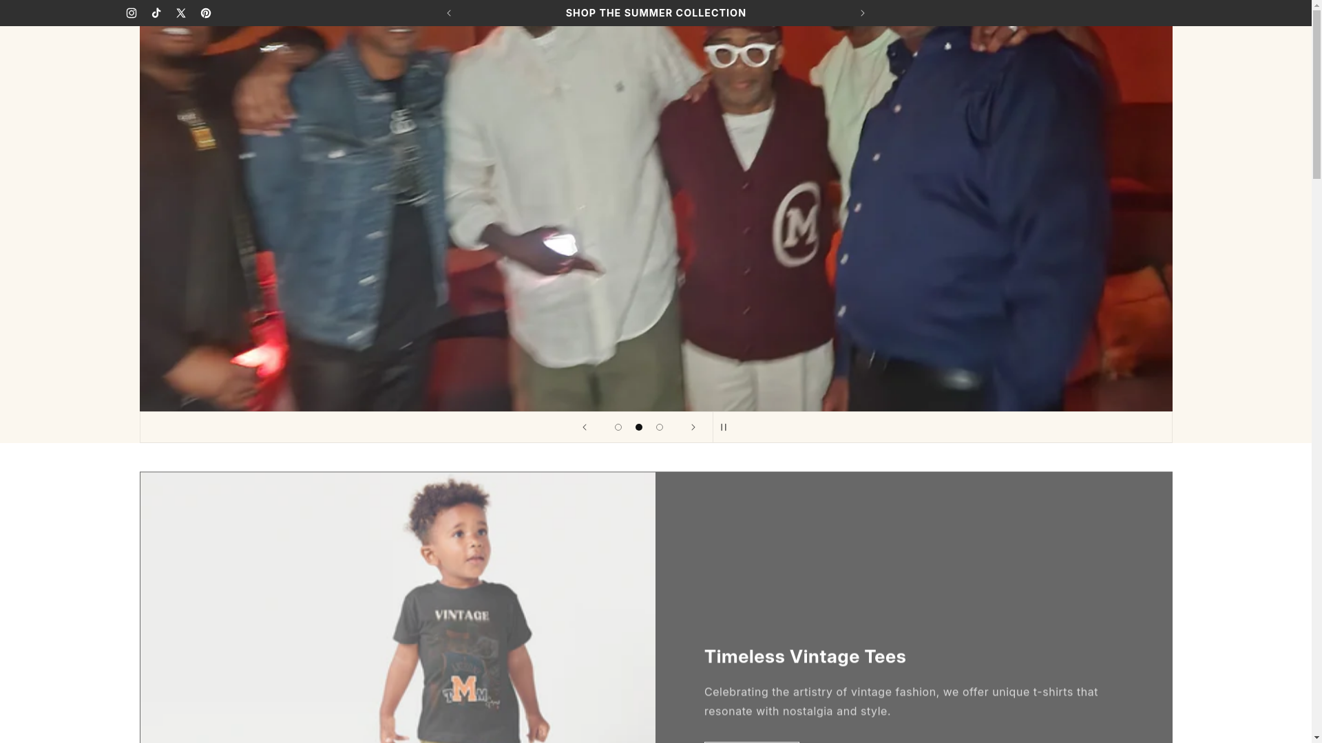 website screenshot of https://teammelomusicgroup.com/