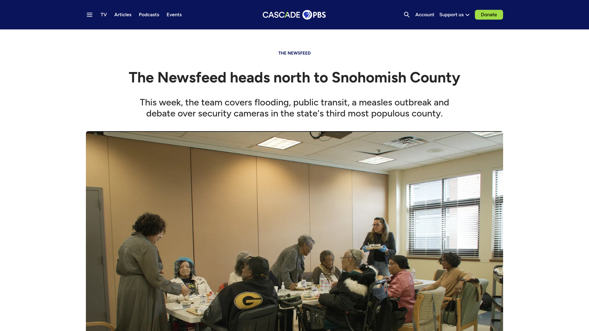 website screenshot of https://www.cascadepbs.org/the-newsfeed/2026/03/the-newsfeed-heads-north-to-snohomish-county/