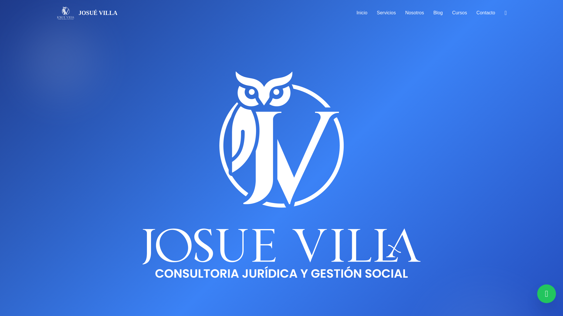 website screenshot of https://josuevilla.com.mx/