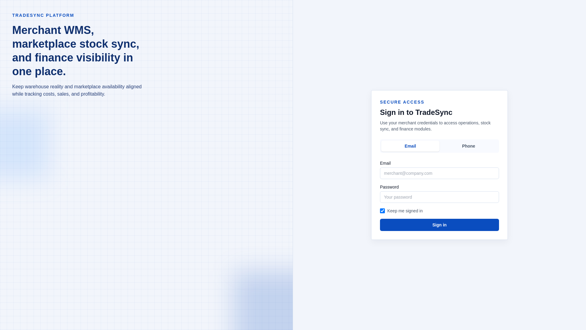 website screenshot of https://trade-sync.pages.dev/