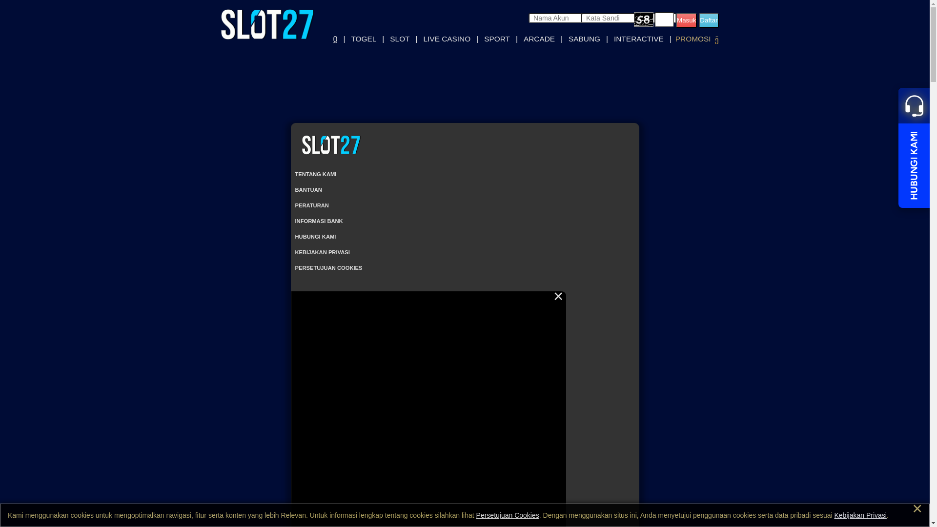 website screenshot of https://s27buster.site/