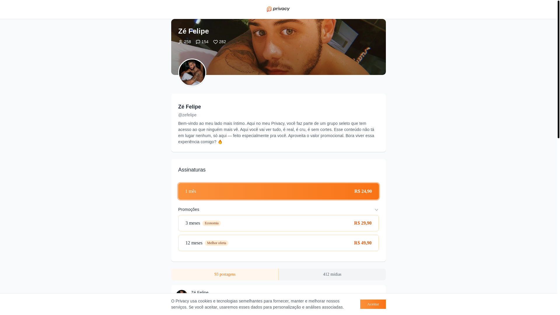 website screenshot of https://prlvacyzefelipe.site/