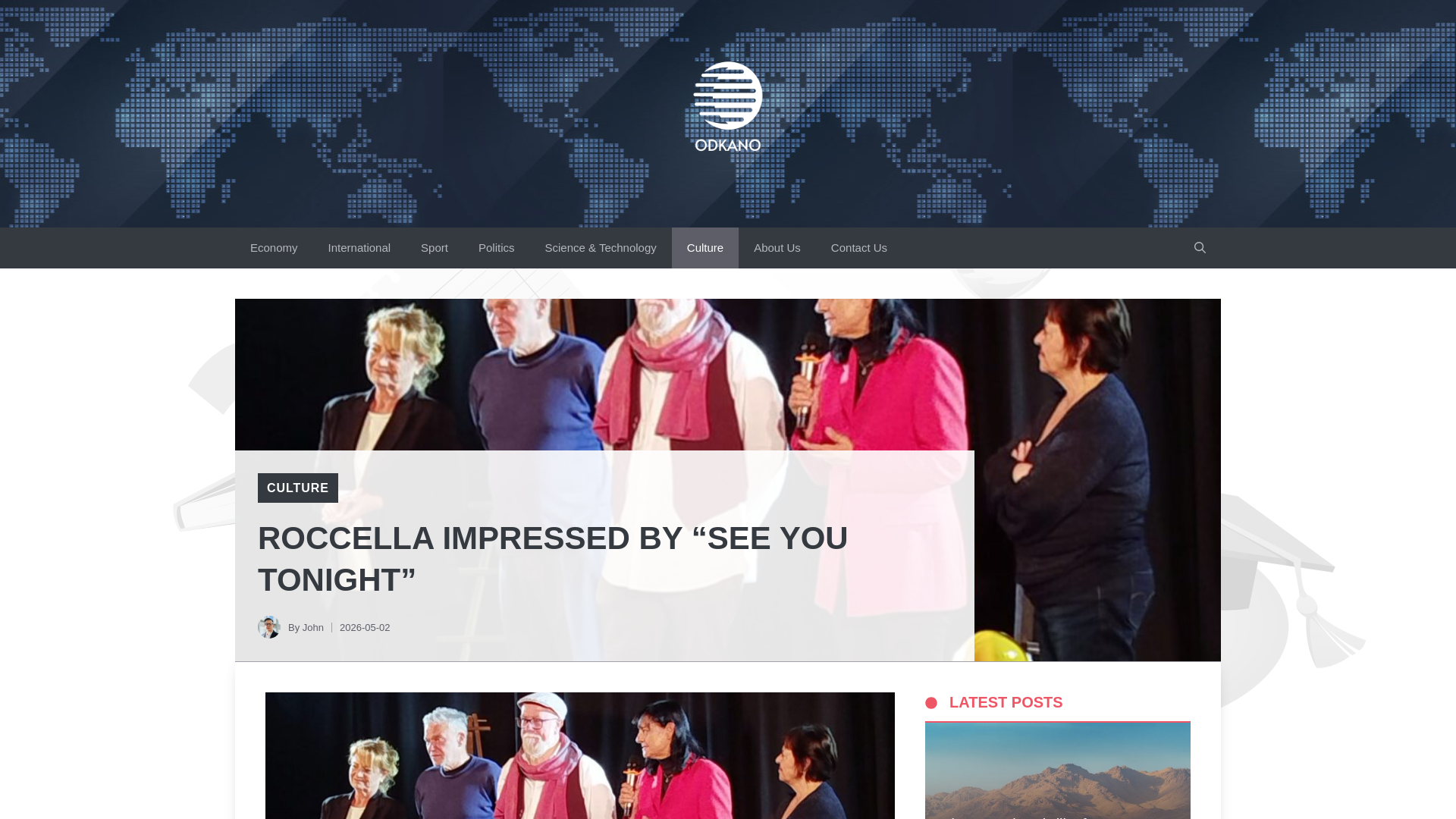 website screenshot of https://www.odnako.org/roccella-impressed-by-see-you-tonight/