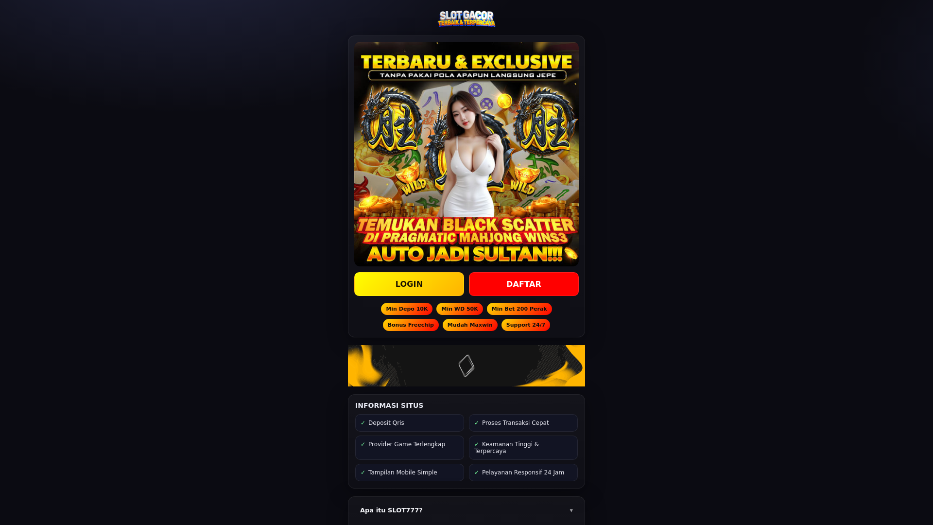 website screenshot of https://rebutan-rankatas.pages.dev/