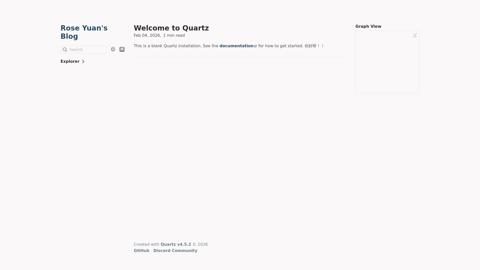 website screenshot of https://my-blog-cqe.pages.dev/