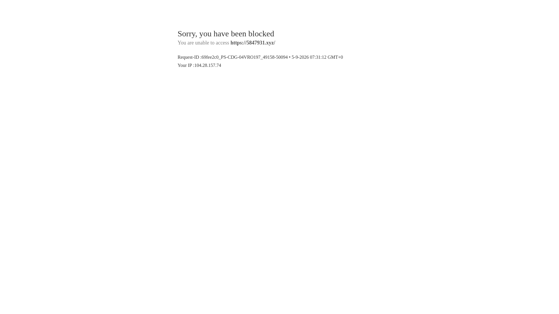 website screenshot of https://5847931.xyz