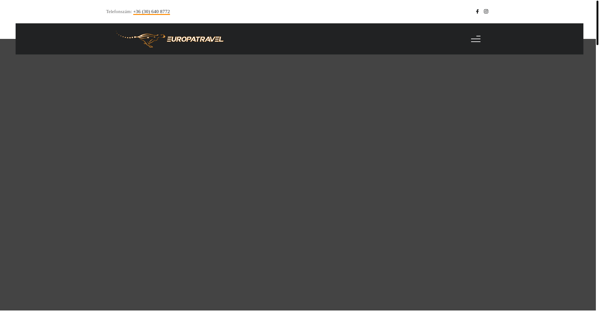 website screenshot of https://nyaralaskisbusz.hu/