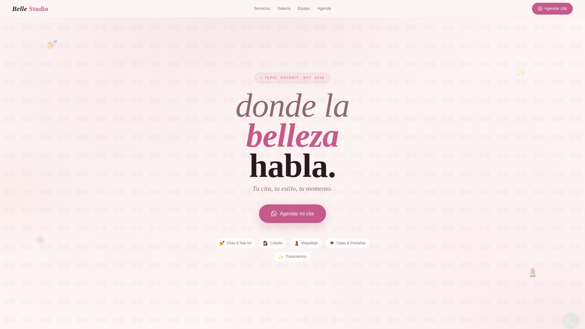 website screenshot of https://nailsaloon.pages.dev/