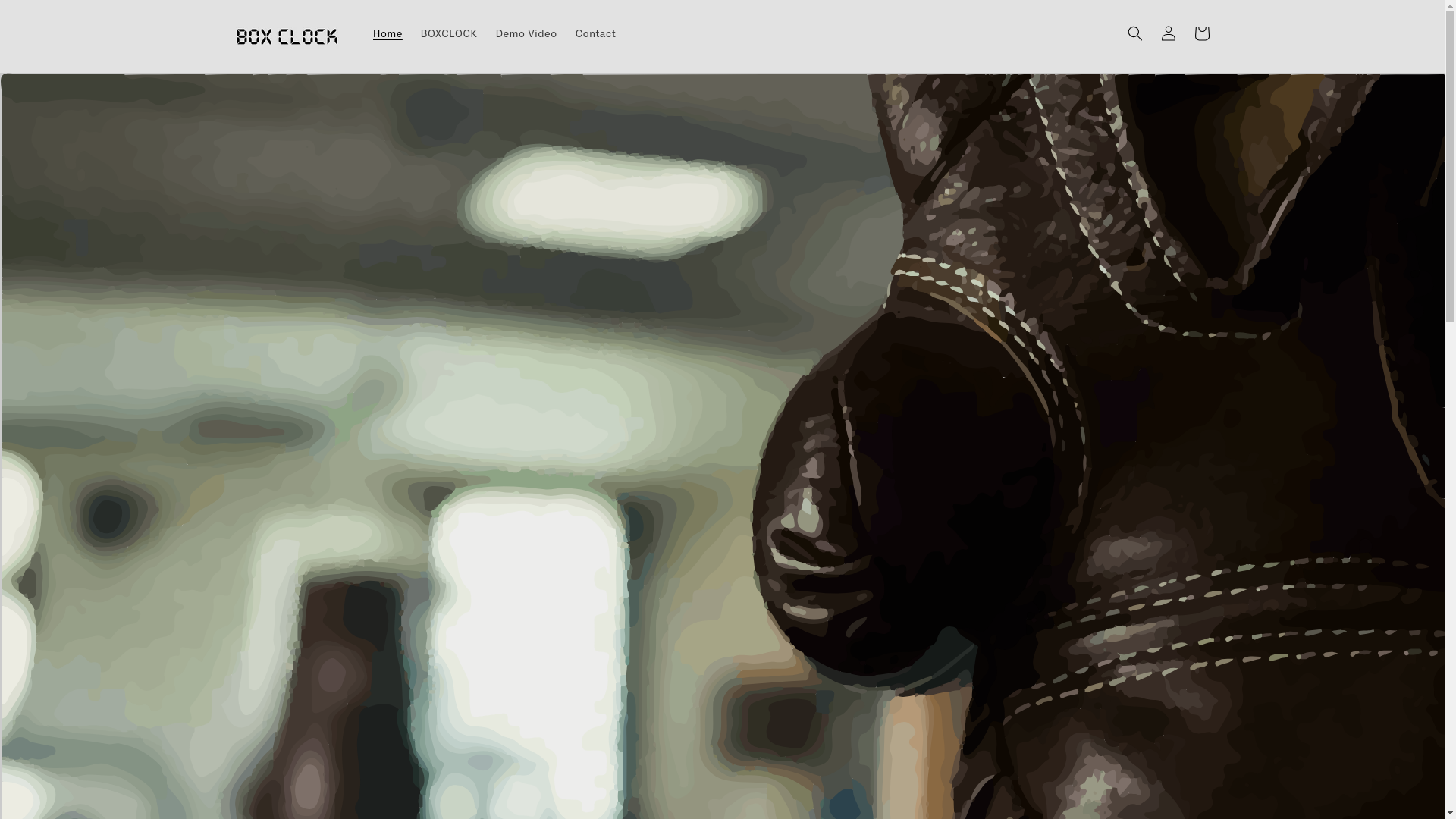 website screenshot of https://boxclocktimer.com/