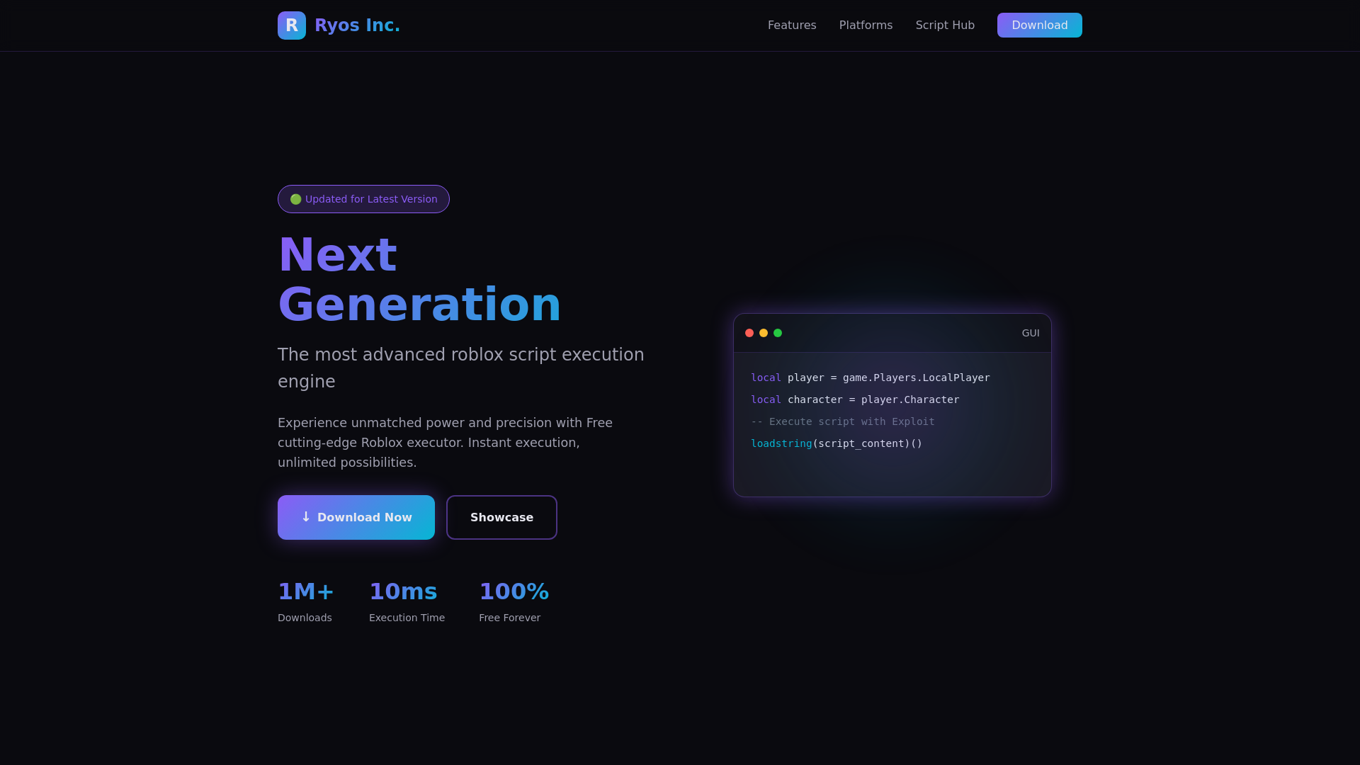website screenshot of https://rizveryosco.com/