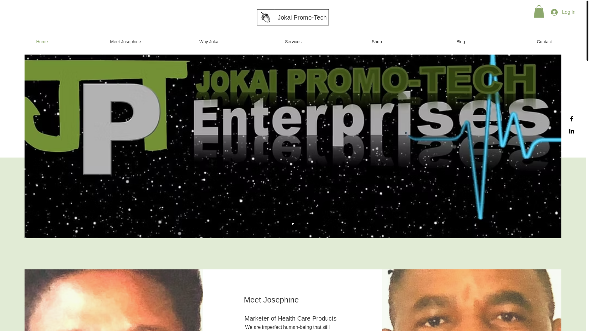 website screenshot of https://jokaiventure.com/