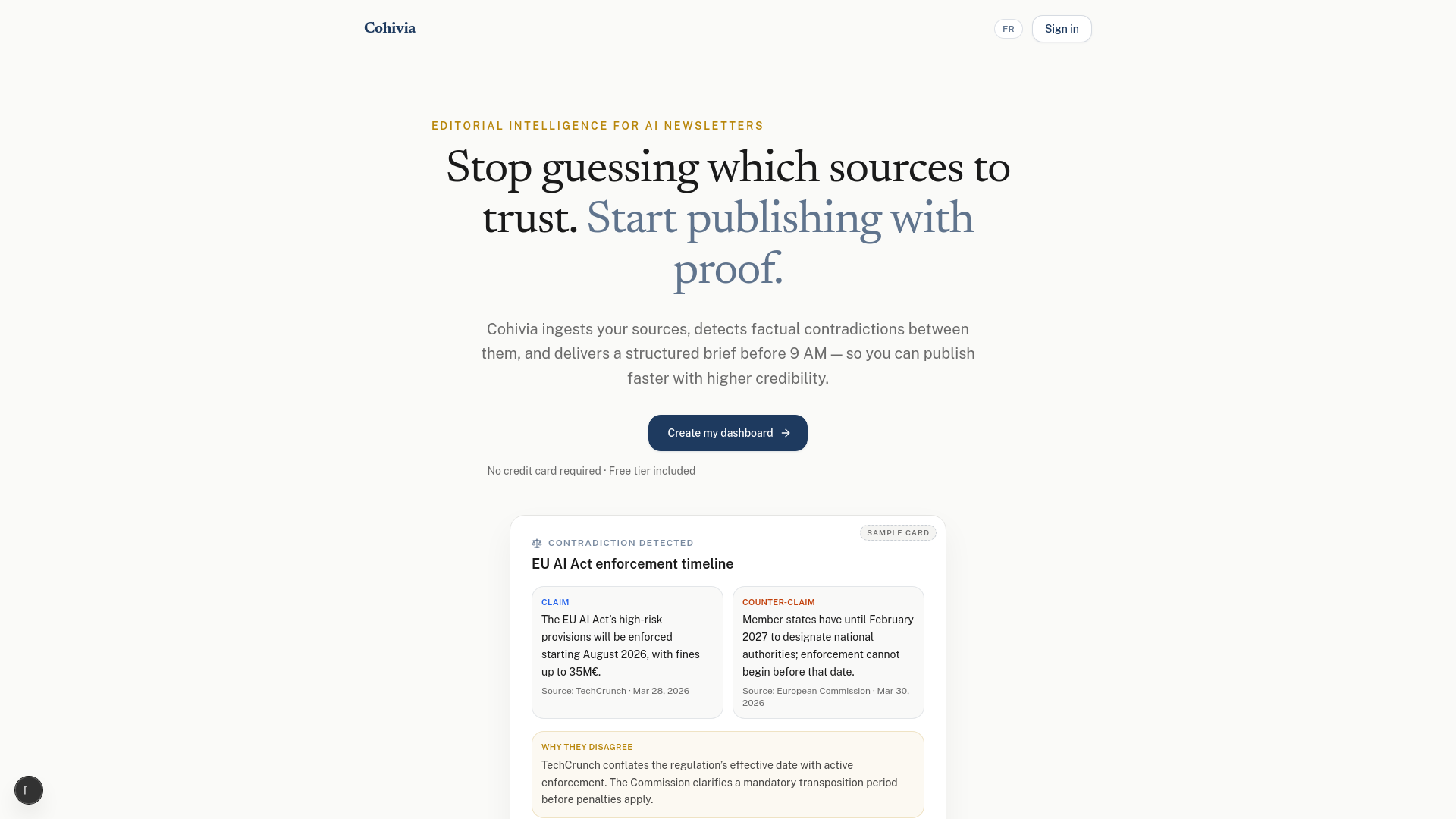 website screenshot of https://cohivia.com/