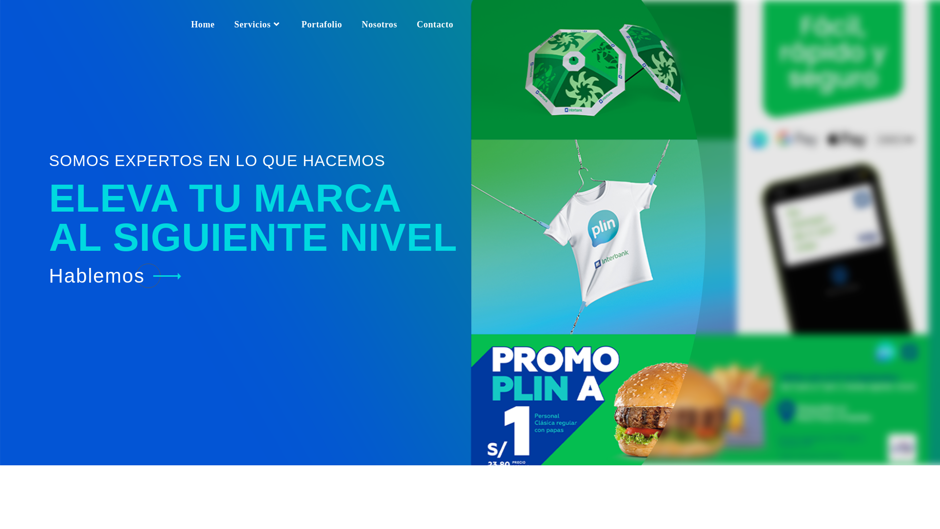 website screenshot of https://Recre8.agency