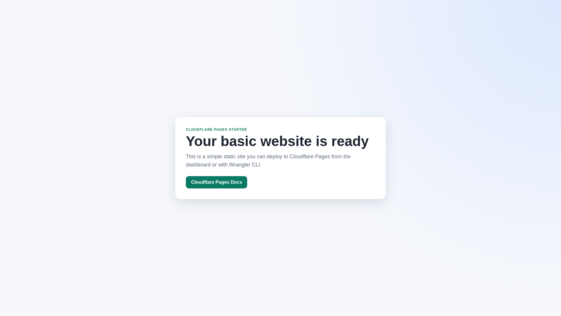 website screenshot of https://codex-basic-website.pages.dev/