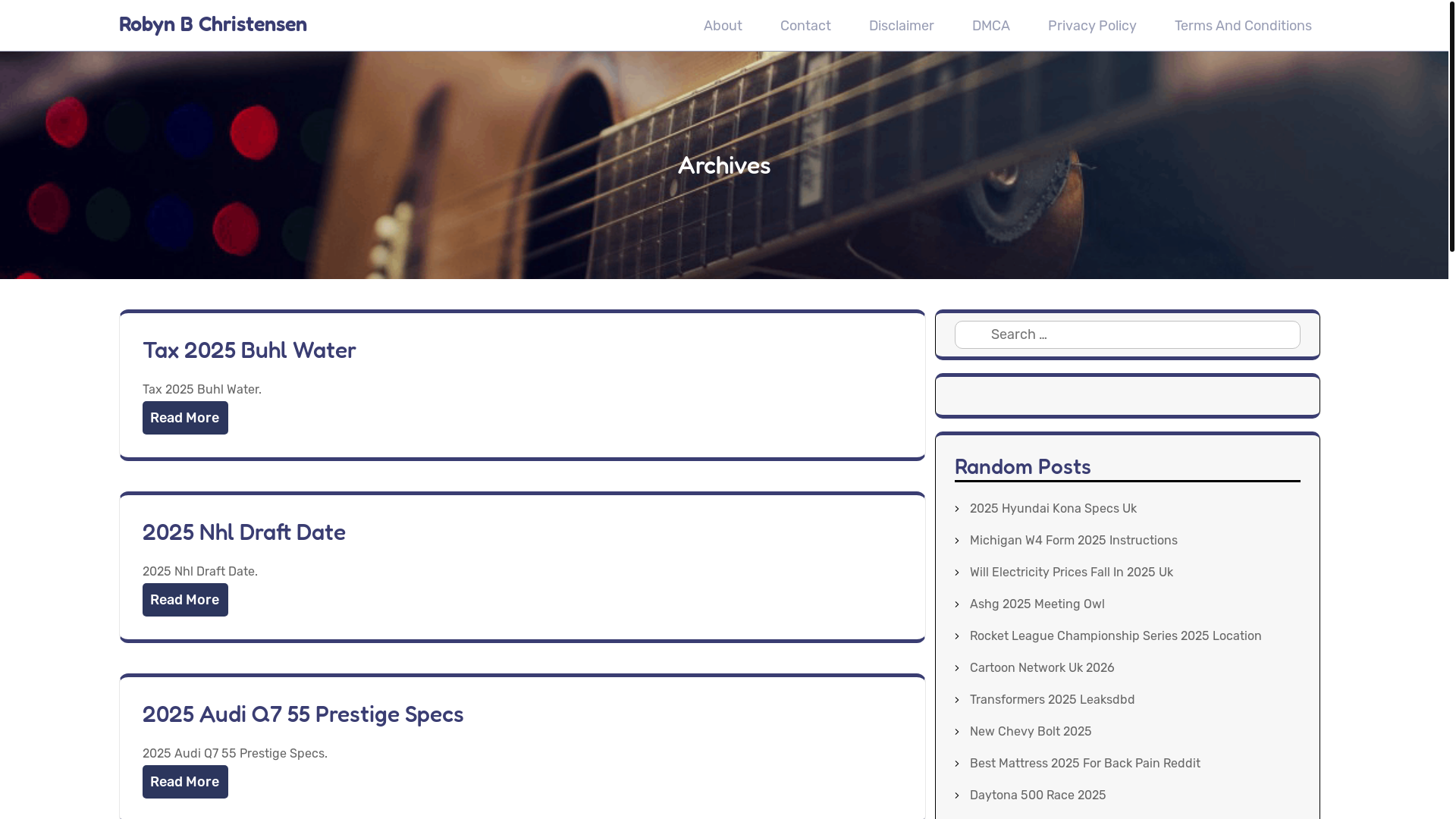 website screenshot of https://robynbchristensenp.pages.dev/