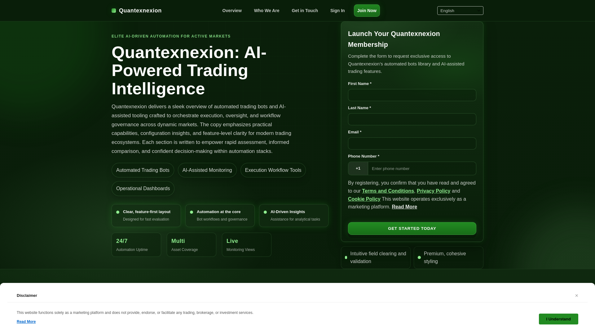 website screenshot of https://quantexnexion.shop/