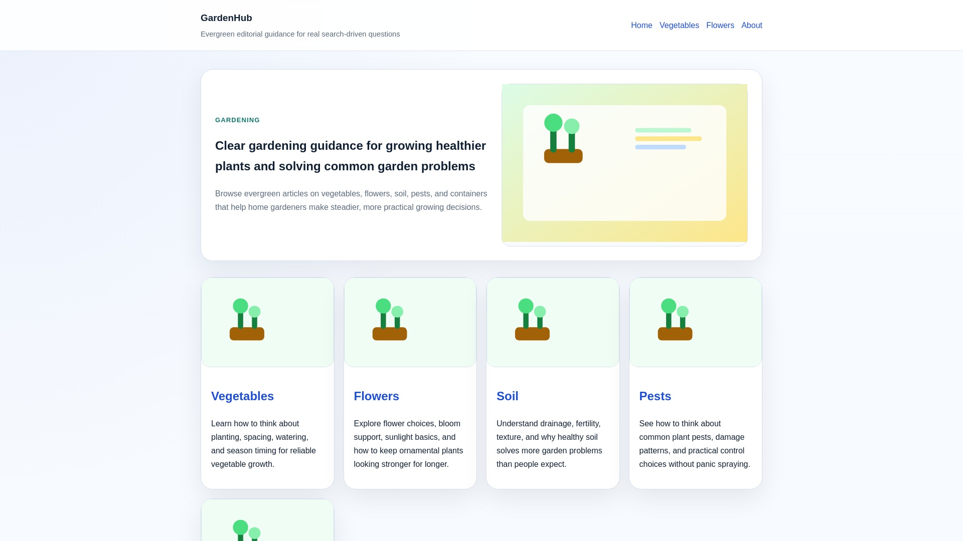 website screenshot of https://gardenhub-aq0.pages.dev/