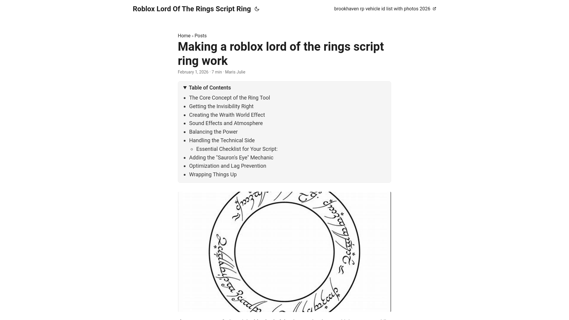website screenshot of https://roblox-lord-of-the-rings-script-ring.pages.dev/