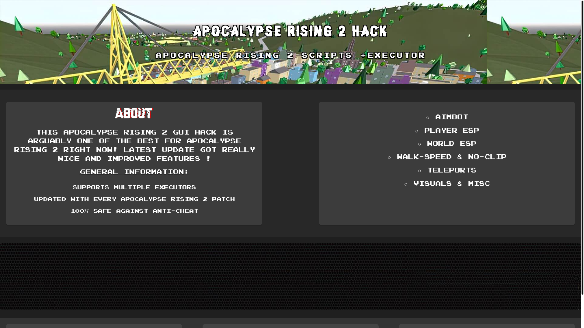 website screenshot of https://gghacks.com/apocalypse2