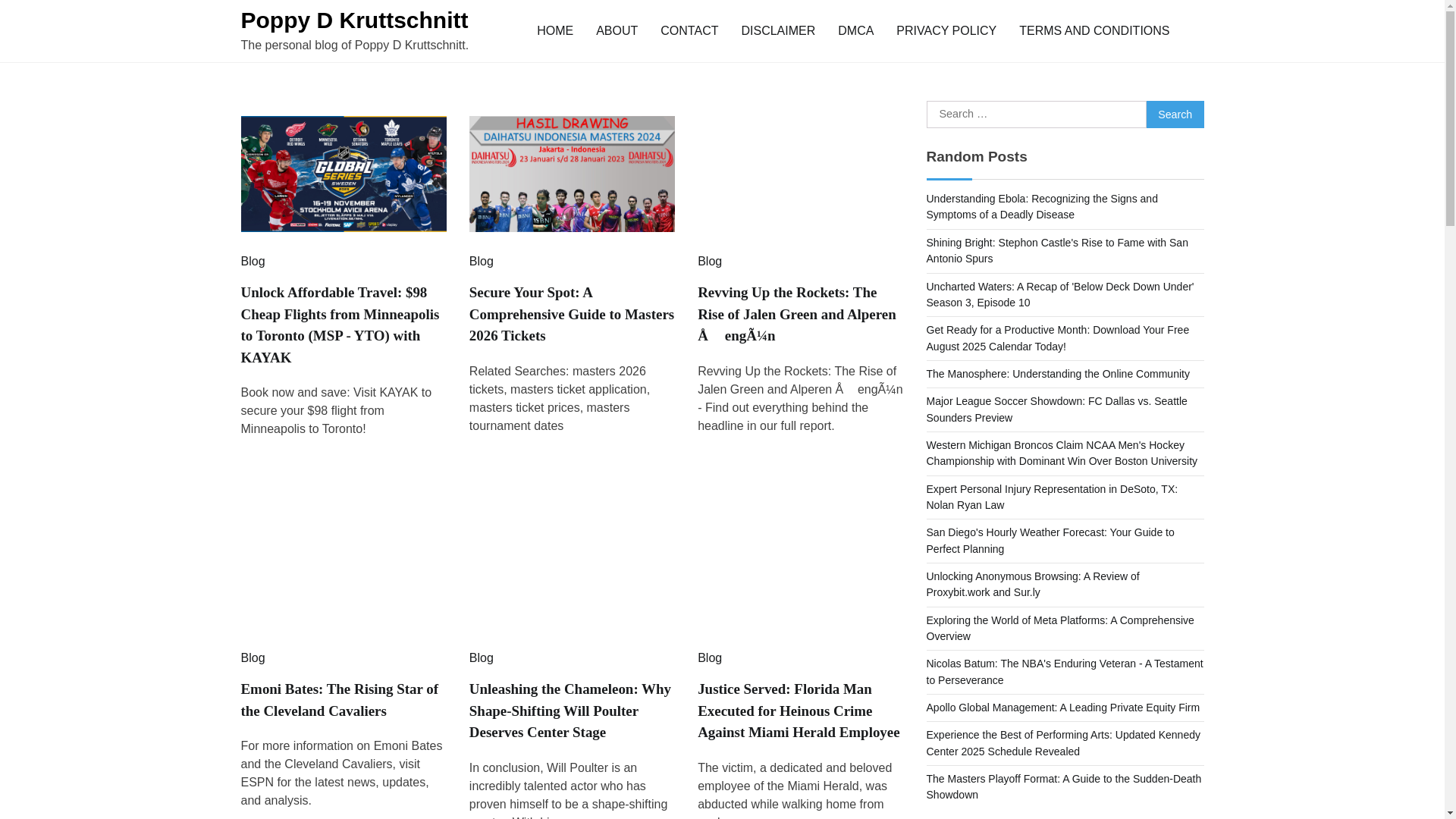 website screenshot of https://poppydkruttschnitt.pages.dev/