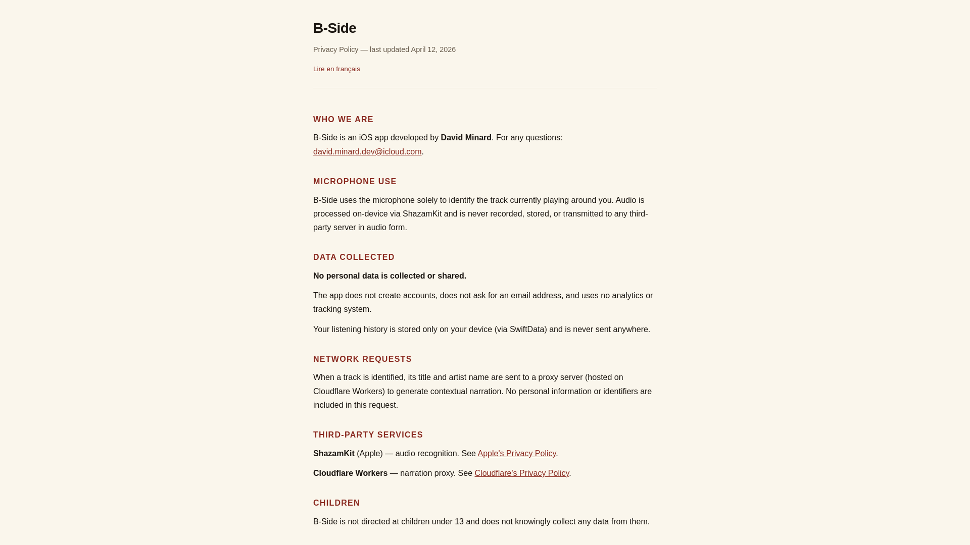 website screenshot of https://bside-privacy.pages.dev/