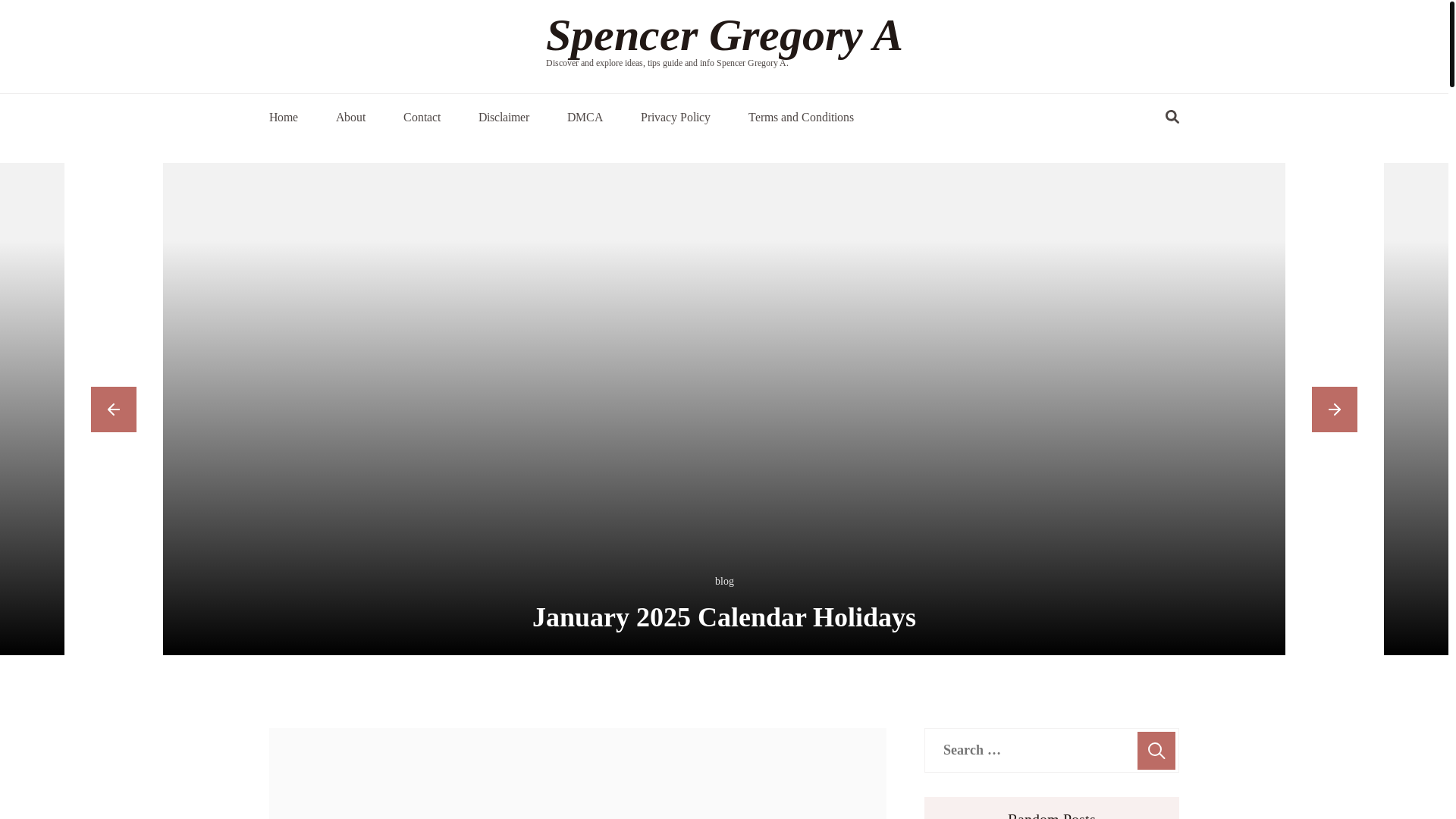 website screenshot of https://spencergregorya.pages.dev/